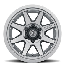 Load image into Gallery viewer, ICON Rebound Pro 17x8.5 5x4.5 0mm Offset 4.75in BS 71.5mm Bore Titanium Wheel - Additional View 9