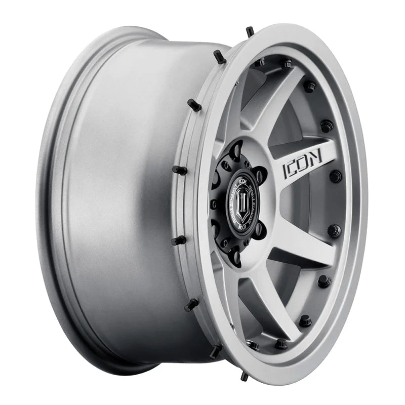 ICON Rebound Pro 17x8.5 5x4.5 0mm Offset 4.75in BS 71.5mm Bore Titanium Wheel - Additional View 15