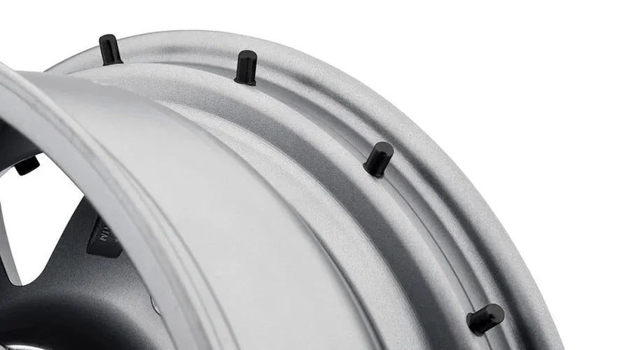 ICON Rebound Pro 17x8.5 5x5 -6mm Offset 4.5in BS 71.5mm Bore Titanium Wheel - Side View