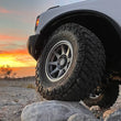 Load image into Gallery viewer, ICON Rebound Pro 17x8.5 6x5.5 25mm Offset 5.75in BS 95.1mm Bore Titanium Wheel - Installation View