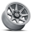 Load image into Gallery viewer, ICON Rebound SLX 17x8.5 6 x 135 6mm Offset 5.75in BS 87.1mm Bore Charcoal Wheel - Detail View