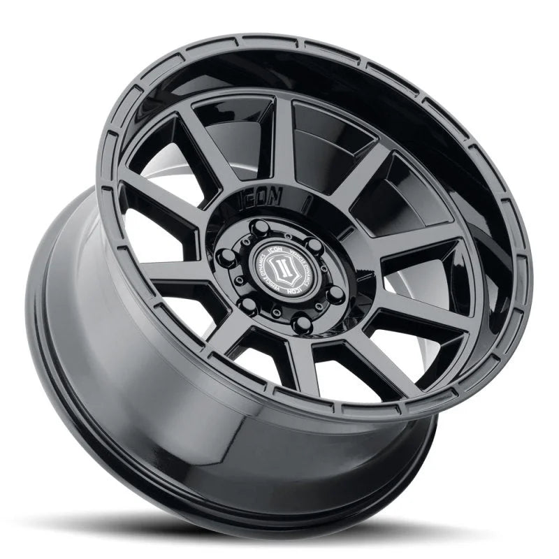 ICON Recoil 20x10 5x5 -24mm Offset 4.5in BS Gloss Black Wheel - Additional View 5
