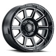 Load image into Gallery viewer, ICON Recoil 20x10 6x135 -24mm Offset 4.5in BS Gloss Black Milled Spokes Wheel - Main Product View