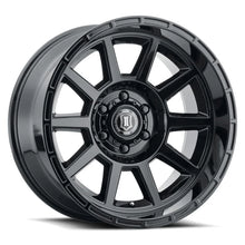 Load image into Gallery viewer, ICON Recoil 20x10 6x135 -24mm Offset 4.5in BS Gloss Black Wheel - Main Product View