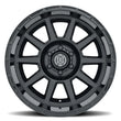 Load image into Gallery viewer, ICON Recoil 20x10 6x135 -24mm Offset 4.5in BS Gloss Black Wheel - Side View