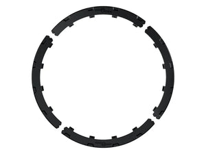 ICON Recon Pro 17in. Halo Rock Ring Kit - Black - Main Product View