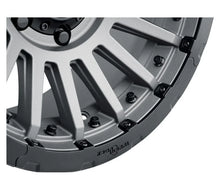 Load image into Gallery viewer, ICON Recon Pro 17x8.5 6x5.5 0mm Offset 4.75in BS 106.1mm Bore Charcoal Wheel - Back View