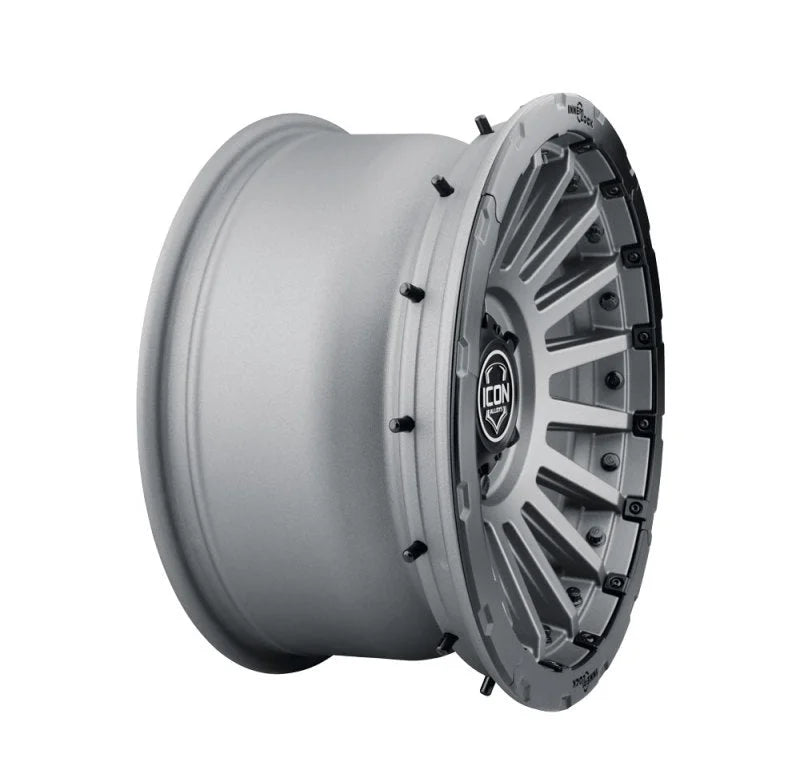 ICON Recon Pro 17x8.5 6x5.5 0mm Offset 4.75in BS 106.1mm Bore Charcoal Wheel - Additional View 15