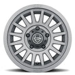 Load image into Gallery viewer, ICON Recon SLX 17x8.5 5x150 25mm Offset 5.75in BS 110.1mm Bore Charcoal Wheel - Side View