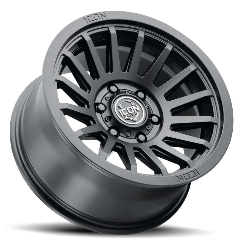 ICON Recon SLX 17x8.5 5x5.5 BP 0mm Offset 4.75in BS 77.9mm Bore Satin Black Wheel - Additional View 5