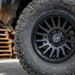 Load image into Gallery viewer, ICON Recon SLX 17x8.5 6x120 BP 0mm Offset 4.75in BS 67mm Bore Satin Black Wheel - Side View