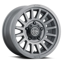 Load image into Gallery viewer, ICON Recon SLX 18x9 6x5.5 BP 40mm Offset 6.6in BS 95.1mm Hub Bore Charcoal Wheel - Main Product View
