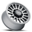 Load image into Gallery viewer, ICON Recon SLX 18x9 8x180 BP 12mm Offset 5.5in BS 124.2mm Hub Bore Charcoal Wheel - Side View