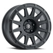 Load image into Gallery viewer, ICON Ricochet 15x7 5x100 15mm Offset 4.6in BS 56.1mm Bore Satin Black Wheel - Main Product View