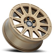 Load image into Gallery viewer, ICON Ricochet 17x8 5x100 38mm Offset 6in BS Satin Gold Wheel - Additional View 6