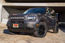 Load image into Gallery viewer, ICON Ricochet 17x8 5x108 38mm Offset 6in BS Satin Black Wheel - Back View