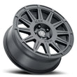Load image into Gallery viewer, ICON Ricochet 17x8 5x4.5 38mm Offset 6in BS Satin Black Wheel - Additional View 5