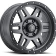 Load image into Gallery viewer, ICON Six Speed 17x8.5 5x150 25mm Offset 5.75in BS 116.5mm Bore Titanium Wheel
