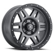 Load image into Gallery viewer, ICON Six Speed 17x8.5 6x5.5 25mm Offset 5.75in BS 108.1mm Bore Titanium Wheel - Main Product View