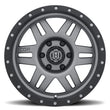 Load image into Gallery viewer, ICON Six Speed 17x8.5 6x5.5 25mm Offset 5.75in BS 108.1mm Bore Titanium Wheel - Installation View