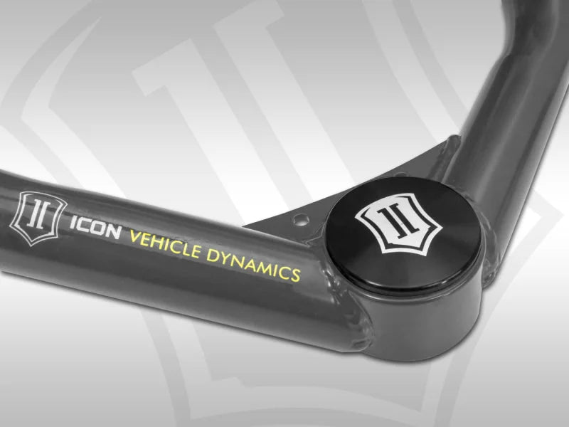 ICON Tubular Upper Control Arm Billet Cap Set - Detail View