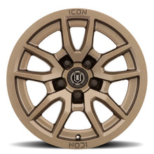 Load image into Gallery viewer, ICON Vector 5 17x8.5 5x5 -6mm Offset 4.5in BS 71.5mm Bore Bronze Wheel - Side View