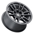 Load image into Gallery viewer, ICON Vector 6 17x8.5 6x135 6mm Offset 5in BS 87.1mm Bore Satin Black Wheel - Detail View