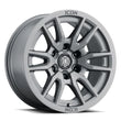 Load image into Gallery viewer, ICON Vector 6 17x8.5 6x5.5 25mm Offset 5.75in BS 95.1mm Bore Titanium Wheel - Main Product View