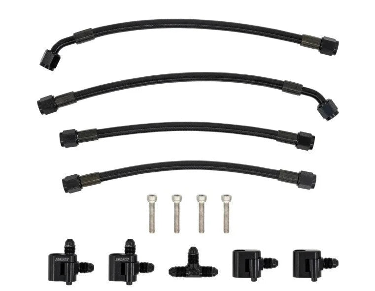 ICT Billet 4 Port Low Profile Steam Kit HS-LS01-4P