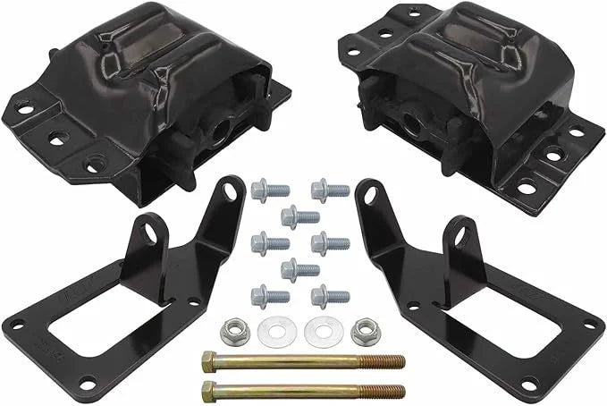 ICT Billet 73-87 Chevy P/U LT Swap Engine Mount Kit 5510-KIT553EM