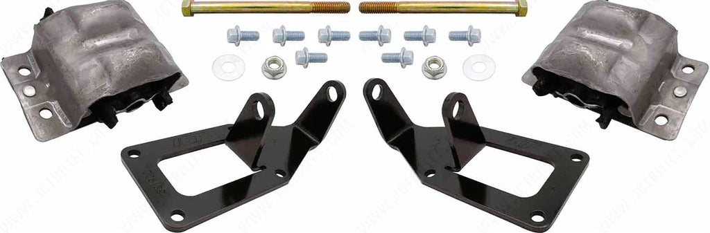 ICT Billet 78-88 GM G-Body LS Swap Engine Mount Kit EM-LS-GBDY1