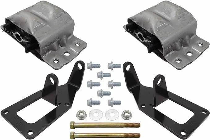 ICT Billet 88-98 Chevy 2WD P/U LT Swap Engine Mount Kit 5510-KIT551EM
