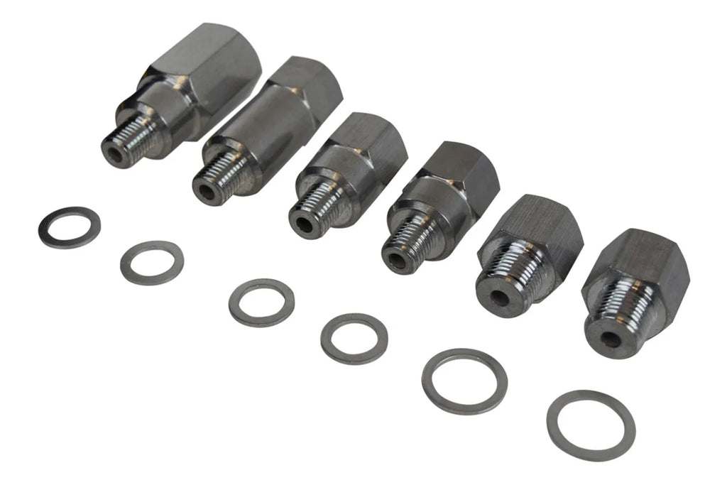 ICT Billet Adapter Set Engine Oil & Coolant Sensor Gauge 551156
