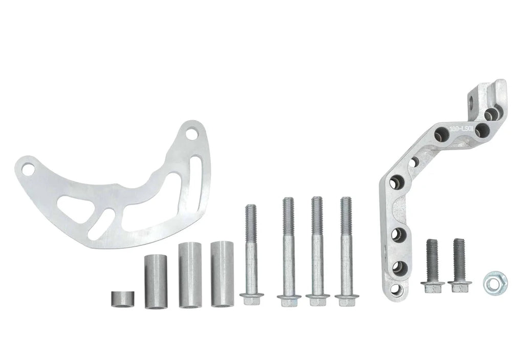 ICT Billet Alternator Bracket Low Mount 551177LS0-1