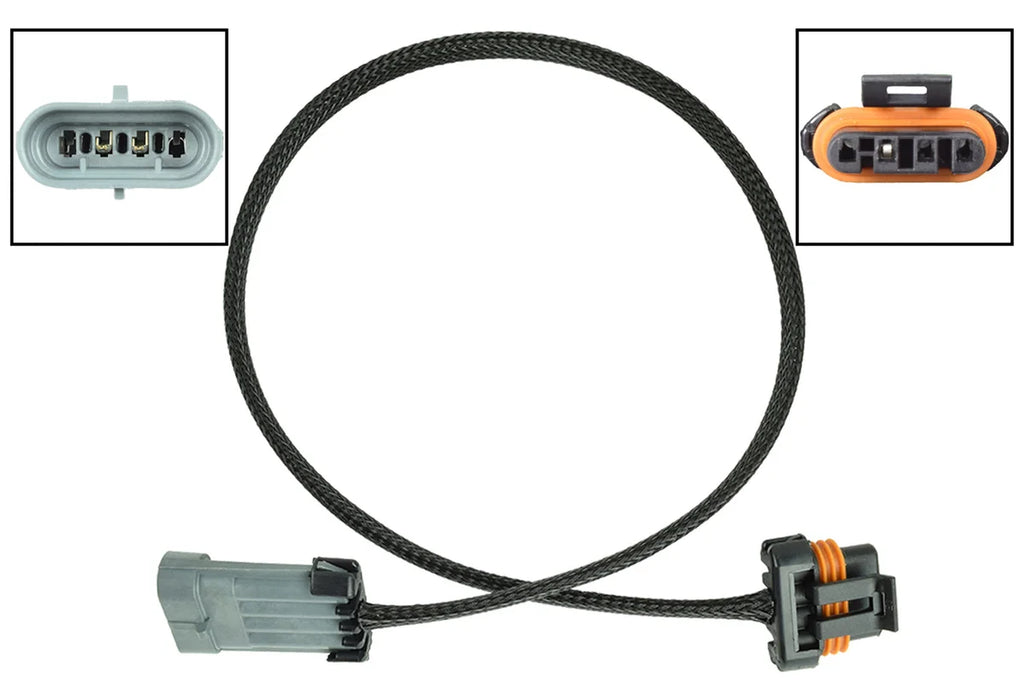 ICT Billet Alternator Wire Harness Extension 36in Early LS WEALT30-36