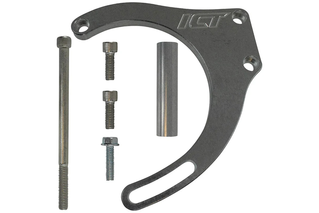 ICT Billet BBC Billet Low Mount Alt ernator Bracket Kit 551496