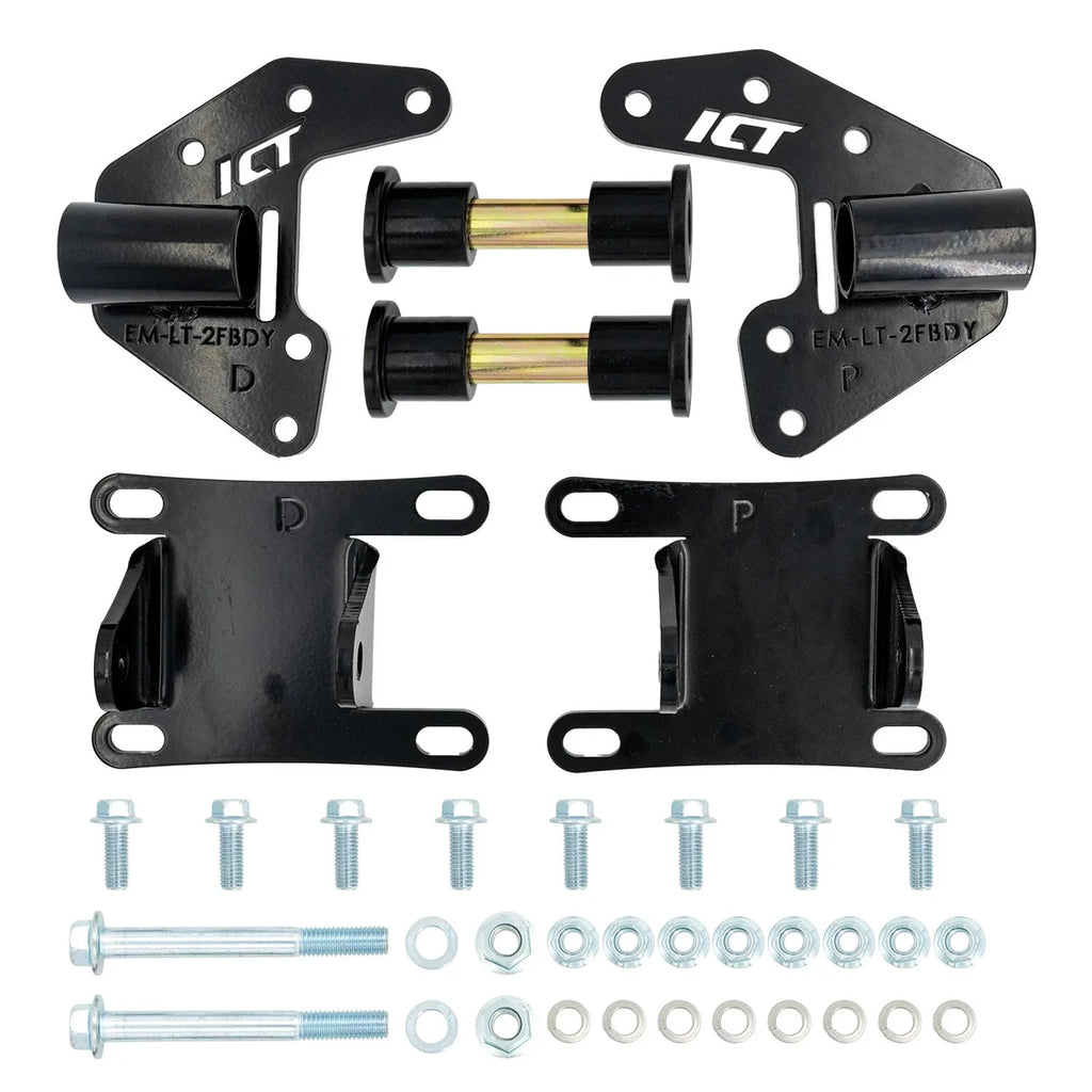 ICT Billet Engine Mount LT F-Body EM-LT-2FBDY