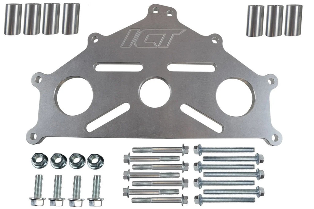ICT Billet Engine Safe Stand Adapte r Plate Chevy LS1 Durama 551897