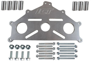 ICT Billet Engine Safe Stand Adapte r Plate Chevy LS1 Durama 551897