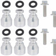 Load image into Gallery viewer, ICT Billet Fuel Injector Spacer Set of 8 Truck Intake Manif 551287-LS-036