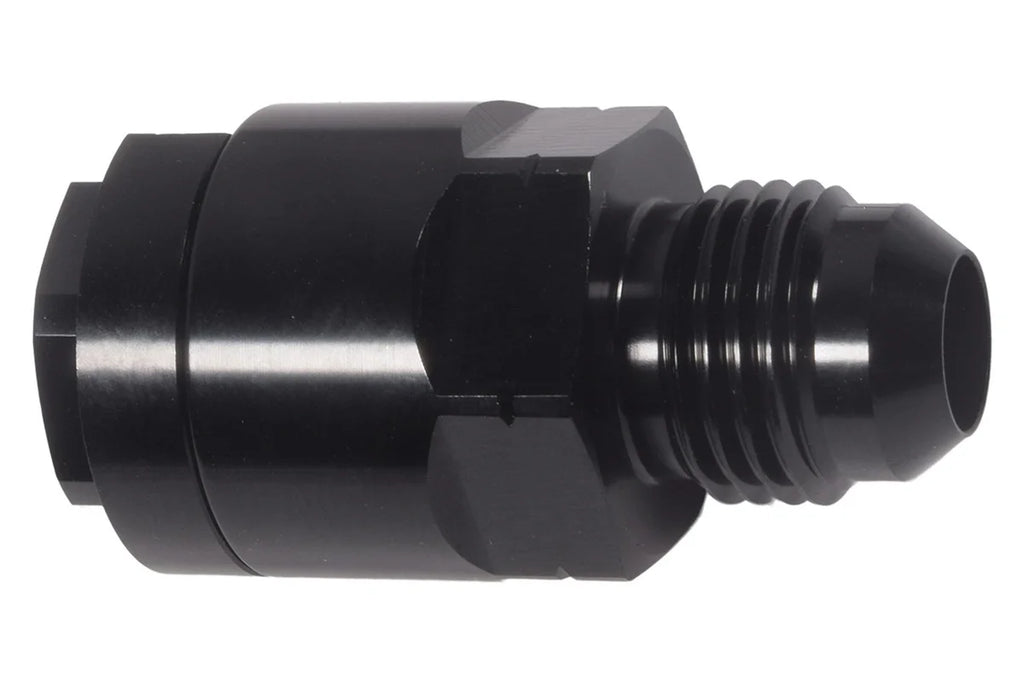 ICT Billet Fuel Rail Quick Connect Fitting -6AN to 3/8 Tube AN809-02B