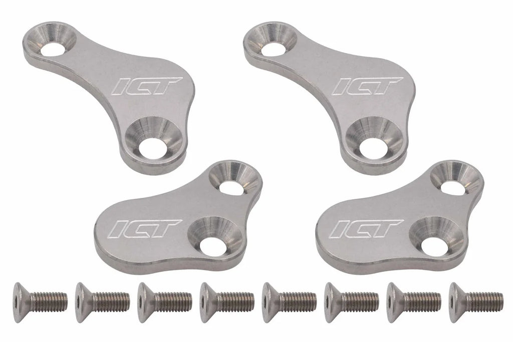 ICT Billet Head Freeze Plug Retaine r Hold Down Plate 551122-LS01