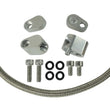 Load image into Gallery viewer, ICT Billet LS Coolant / Steam Port Crossover Hose Kit 551692