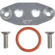 Load image into Gallery viewer, ICT Billet LS Dual 1/8in NPT Oil Fe Ed Plate LS1 551666