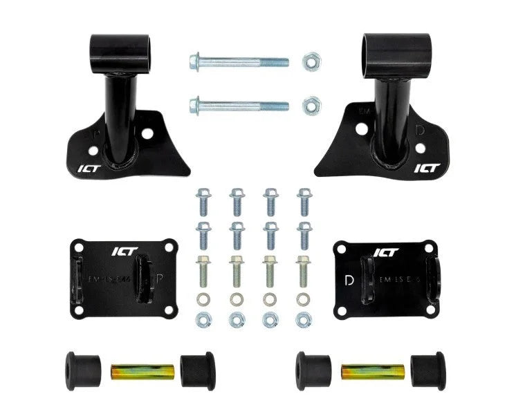 ICT Billet LS Engine Mount Kit 92-06 BMW E36/E46 EM-LS-E46