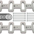 Load image into Gallery viewer, ICT Billet LS Intake Manifold Spacer Cathedral Port 551959
