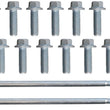 Load image into Gallery viewer, ICT Billet LS Oil Pan Bolt Set Flange Head Bolts 551680
