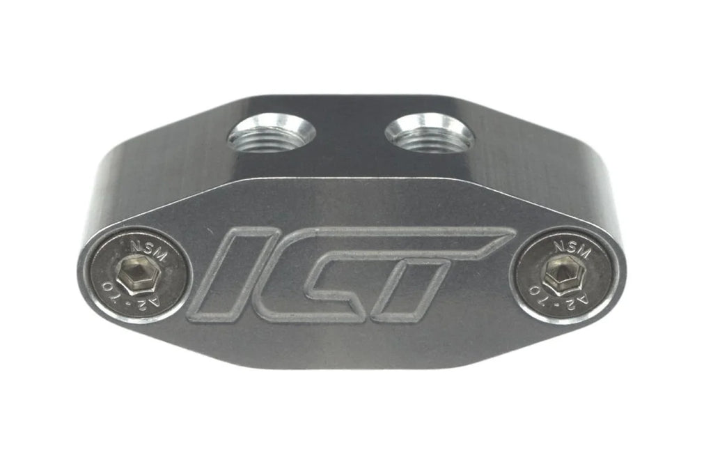 ICT Billet LS Oil Pressure Sensor R elocation Adapter 551541