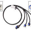 Load image into Gallery viewer, ICT Billet LS Remote Coil Mount Wir e Harness 30in WEC0I34-30