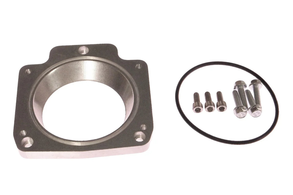 ICT Billet LS Throttle Body Adapter 3 Bolt Intake to 4 Bolt 551513